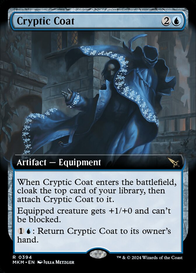 Cryptic Coat, Murders At Karlov Manor Card Art