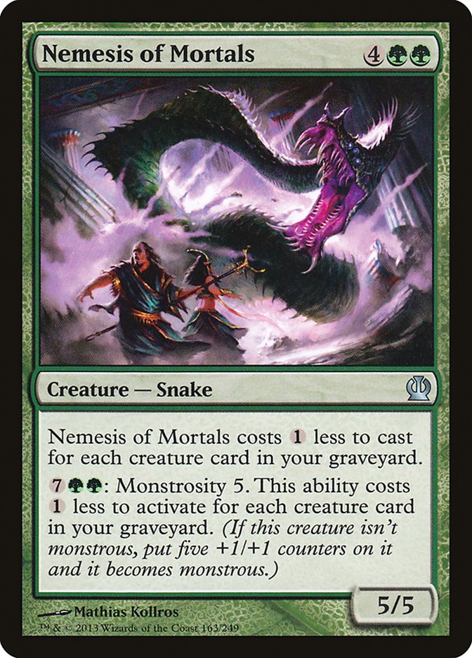 Nemesis of Mortals, Theros Card Art