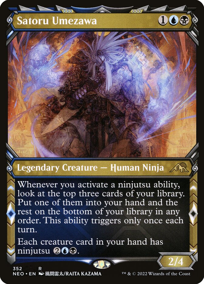 Satoru Umezawa, Kamigawa: neon dynasty Card Art