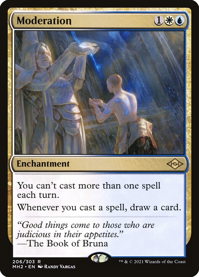 Moderation, Modern horizons 2 Card Art