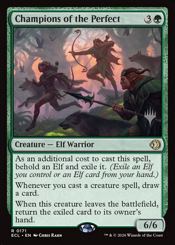 Champions of the Perfect, Lorwyn Eclipsed Promos Card Art