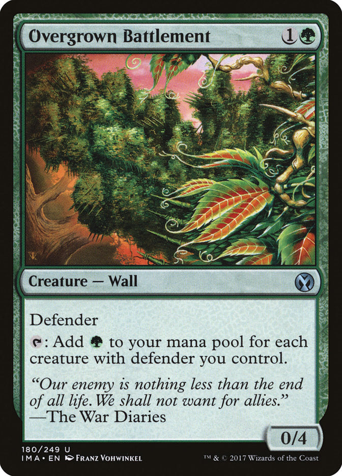 Overgrown Battlement - Foil