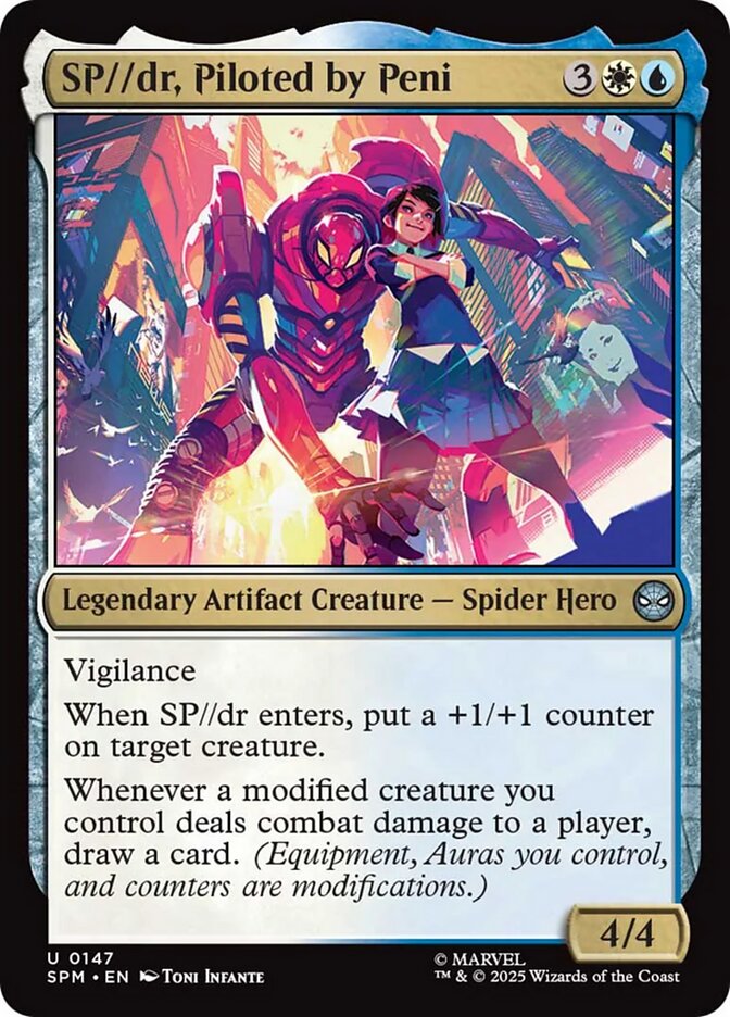 SP//dr, Piloted by Peni, Marvel'S Spider-Man Card Art
