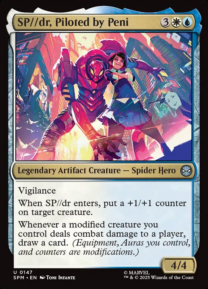 SP//dr, Piloted by Peni, Marvel'S Spider-Man Card Art