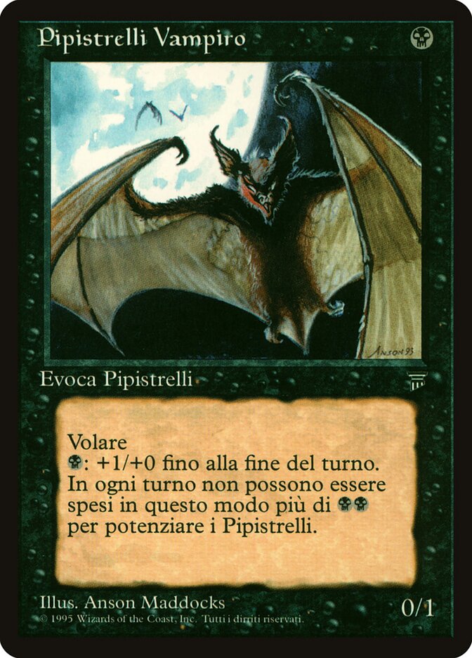 Vampire Bats, Legends Card Art