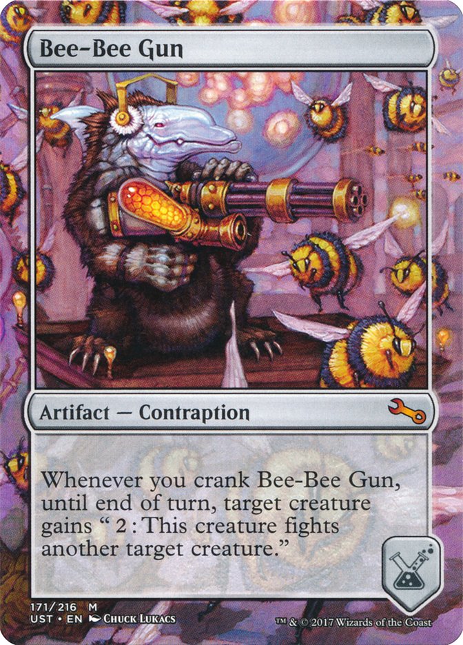 Bee-Bee Gun, Unstable Card Art