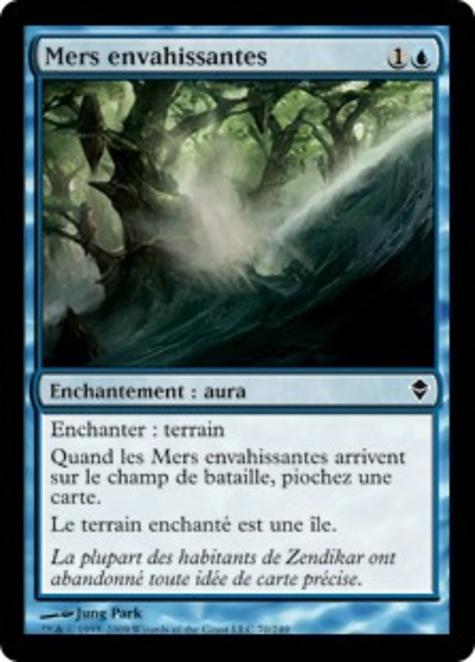 Spreading Seas, Zendikar Card Art