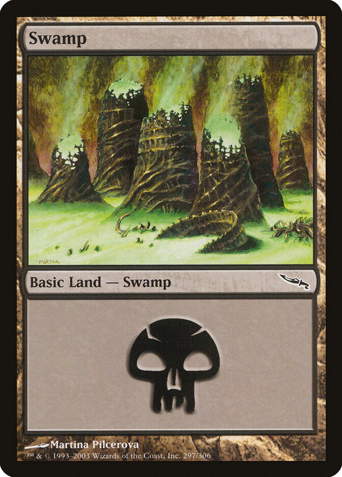 Swamp, Mirrodin Card Art