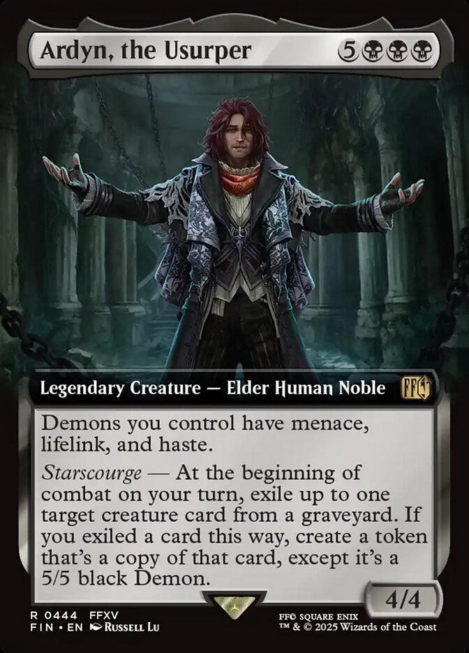 Ardyn, the Usurper, Final fantasy Card Art
