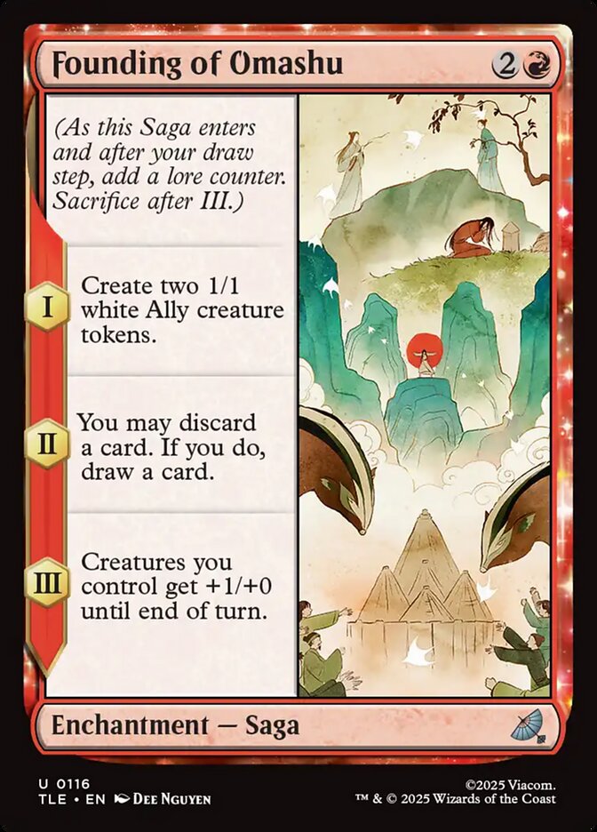Founding of Omashu, Avatar: The Last Airbender Eternal Card Art