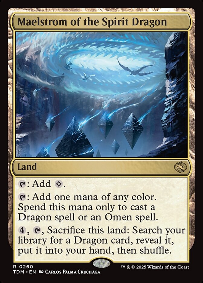Maelstrom of the Spirit Dragon, Tarkir: dragonstorm Card Art