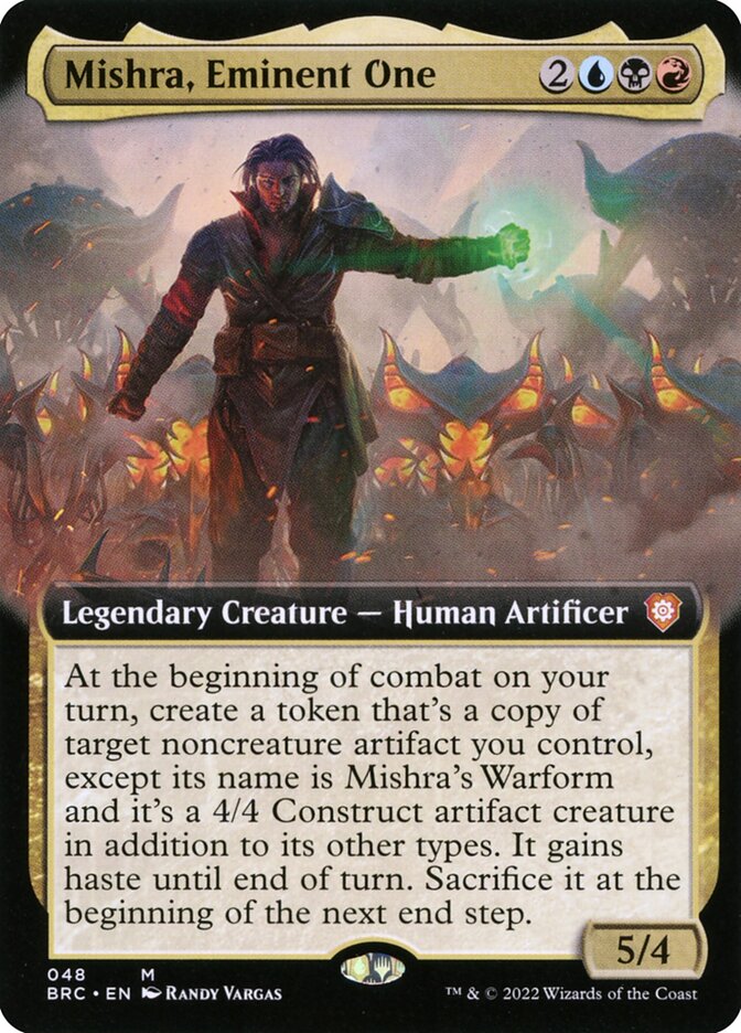 Mishra, Eminent One, The Brothers' War Commander Card Art