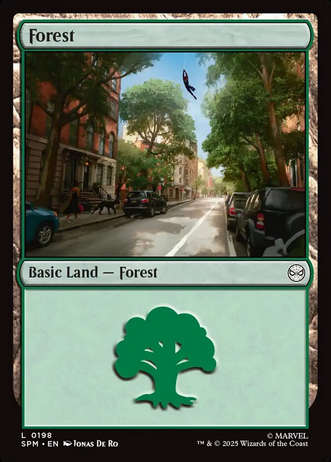 Forest, Marvel'S Spider-Man Card Art