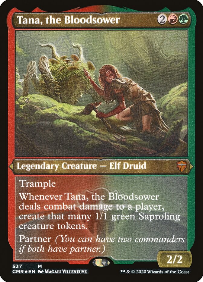 Tana, the Bloodsower, Commander legends Card Art