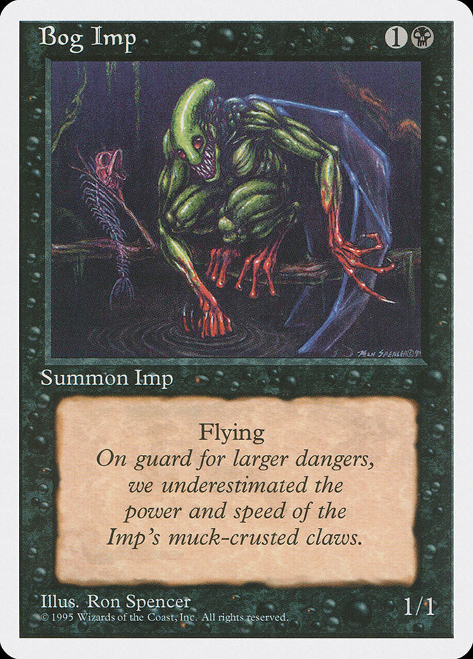 Bog Imp, Fourth edition Card Art