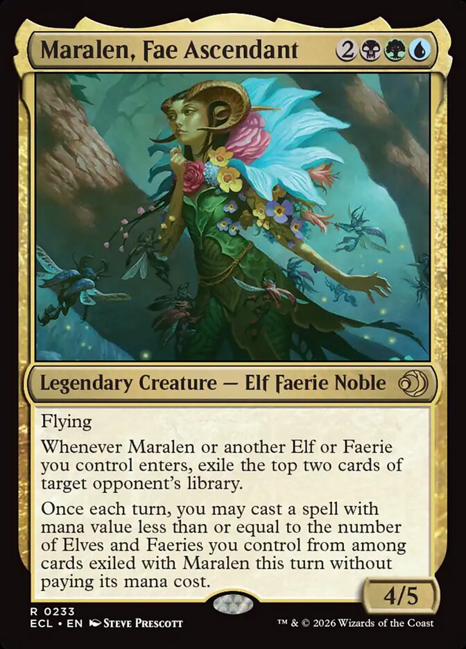 Maralen, Fae Ascendant, Lorwyn Eclipsed Card Art