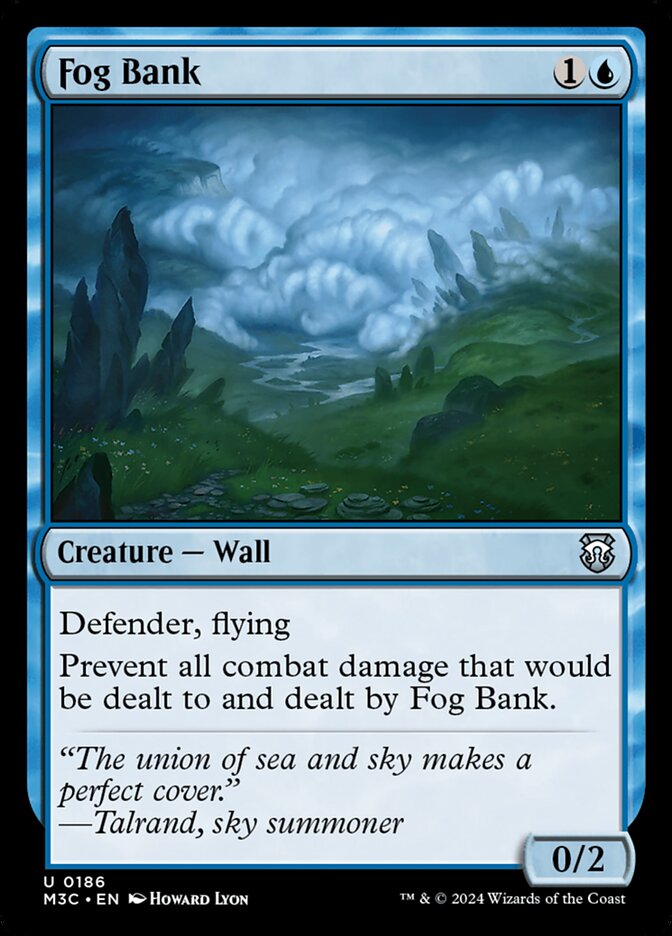 Fog Bank, Modern Horizons 3 Commander Card Art