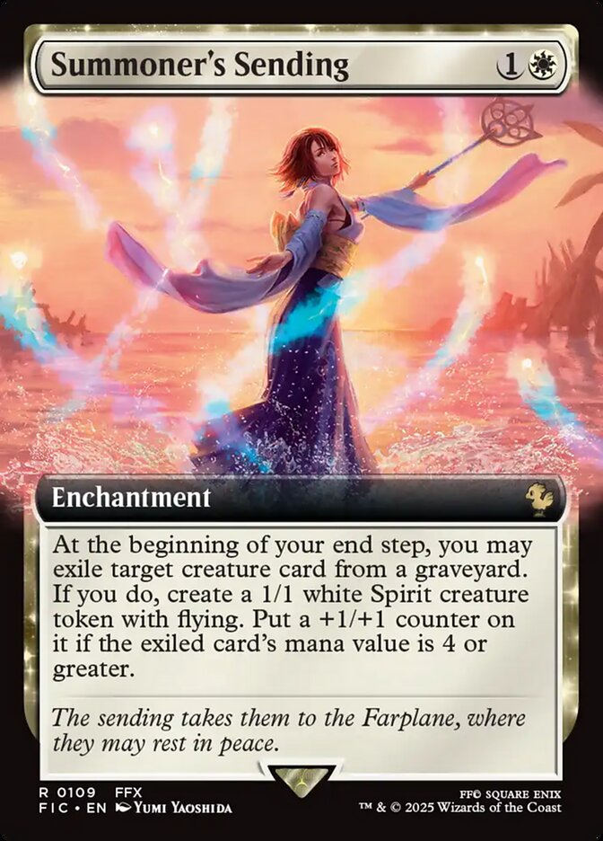 Summoner's Sending, Final Fantasy Commander Card Art