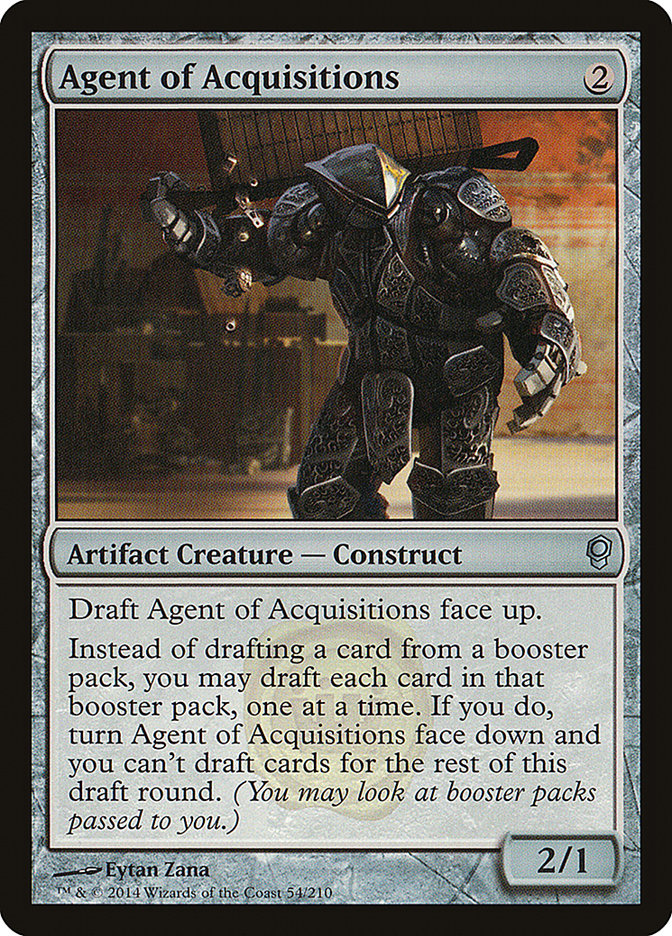 Agent of Acquisitions, Conspiracy Card Art