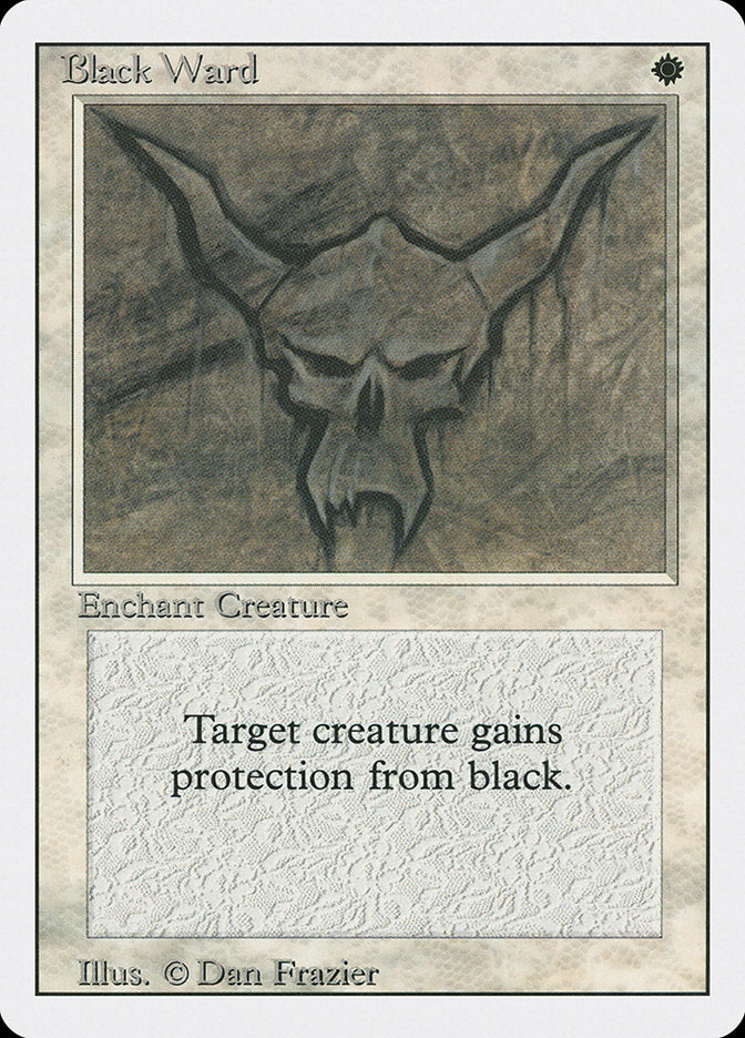 Black Ward, Revised edition Card Art