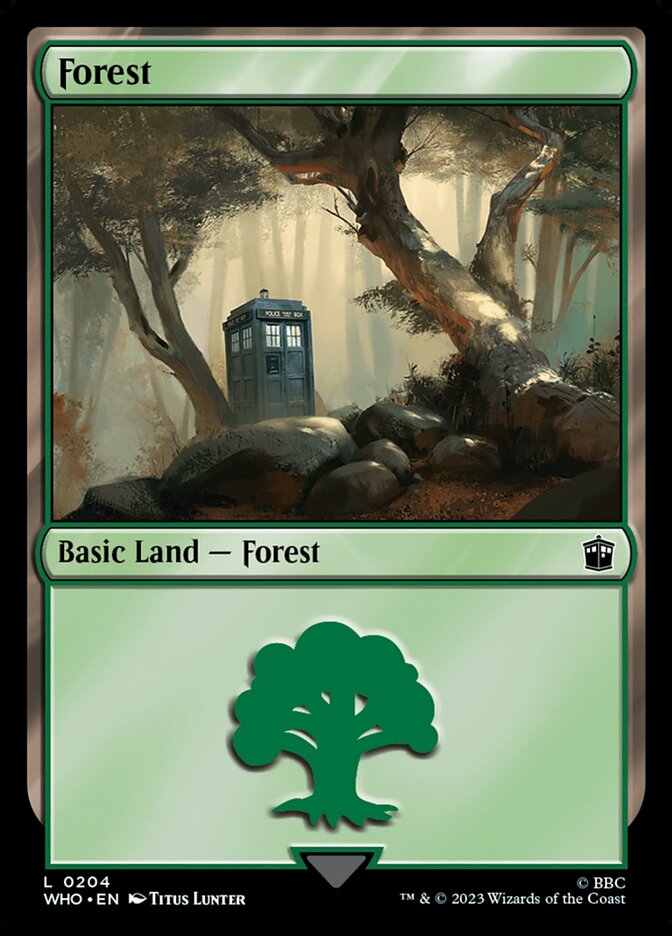 Forest, Doctor Who Card Art