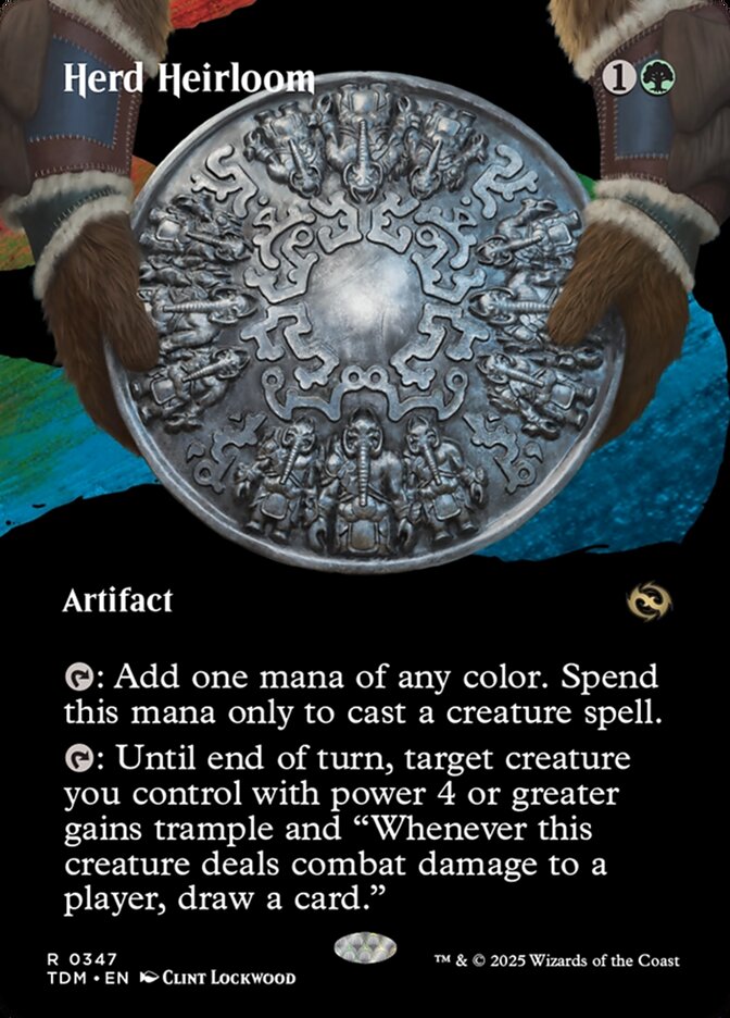 Herd Heirloom, Tarkir: Dragonstorm Card Art
