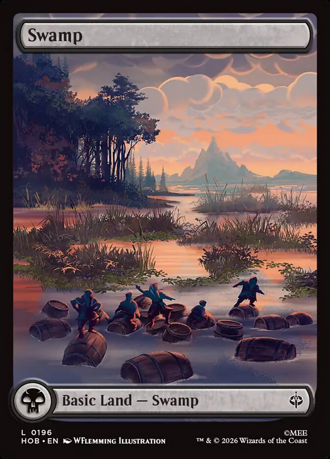 Swamp, The Hobbit Card Art