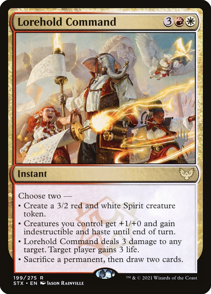 Lorehold Command, Strixhaven: School Of Mages Promos Card Art