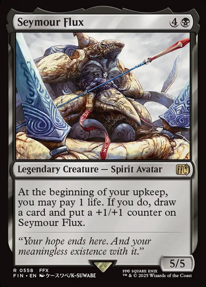 Seymour Flux, Final fantasy Card Art