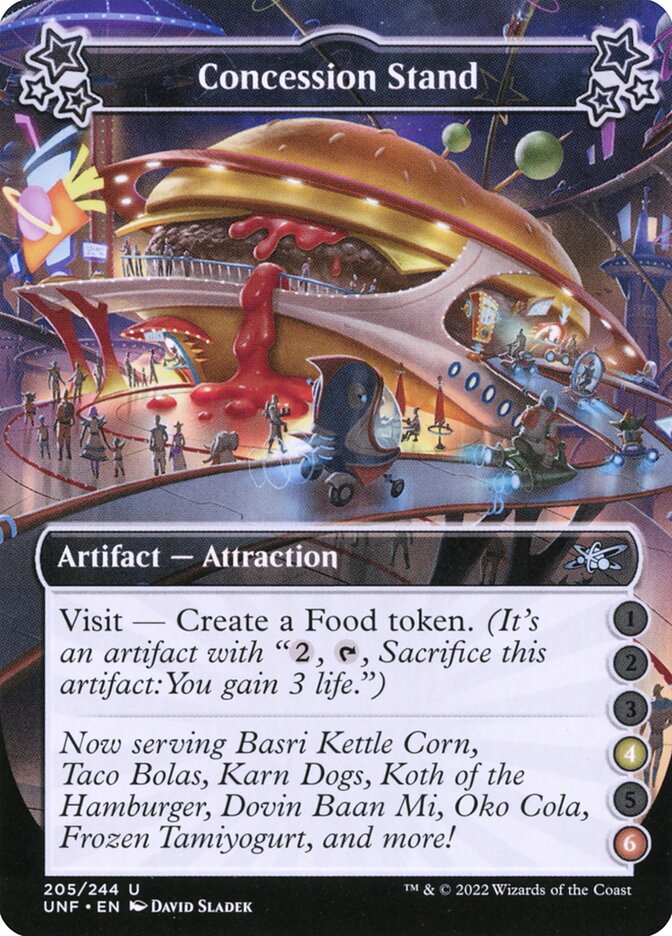 Concession Stand, Unfinity Card Art