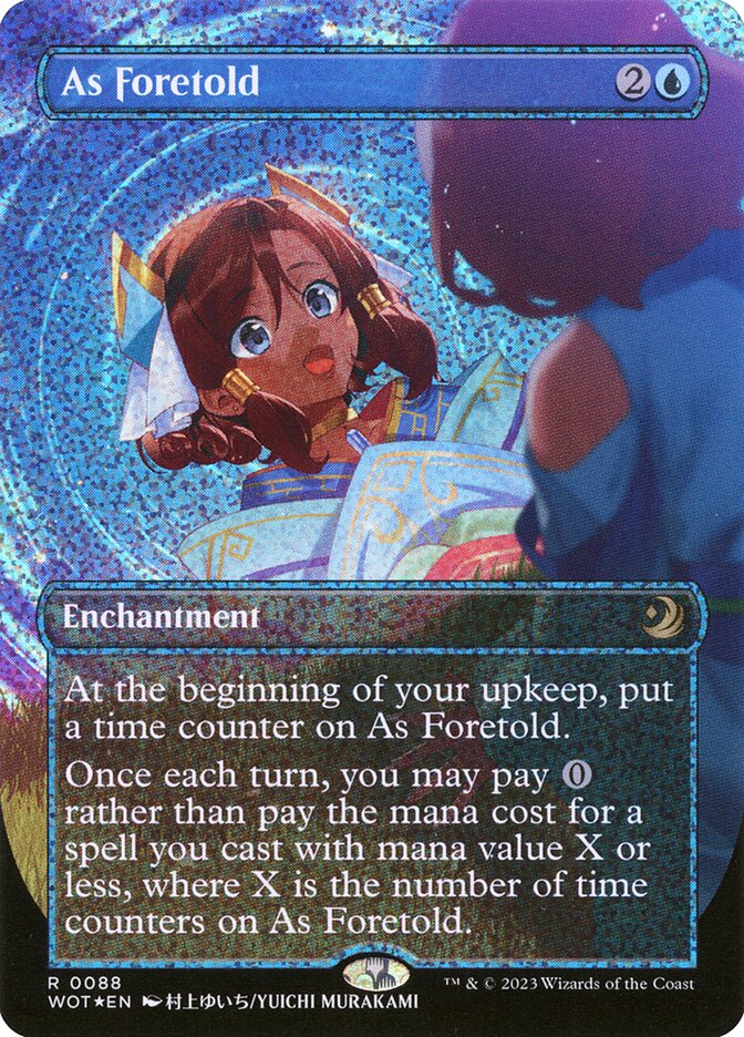 As Foretold, Wilds Of Eldraine: Enchanting Tales Card Art