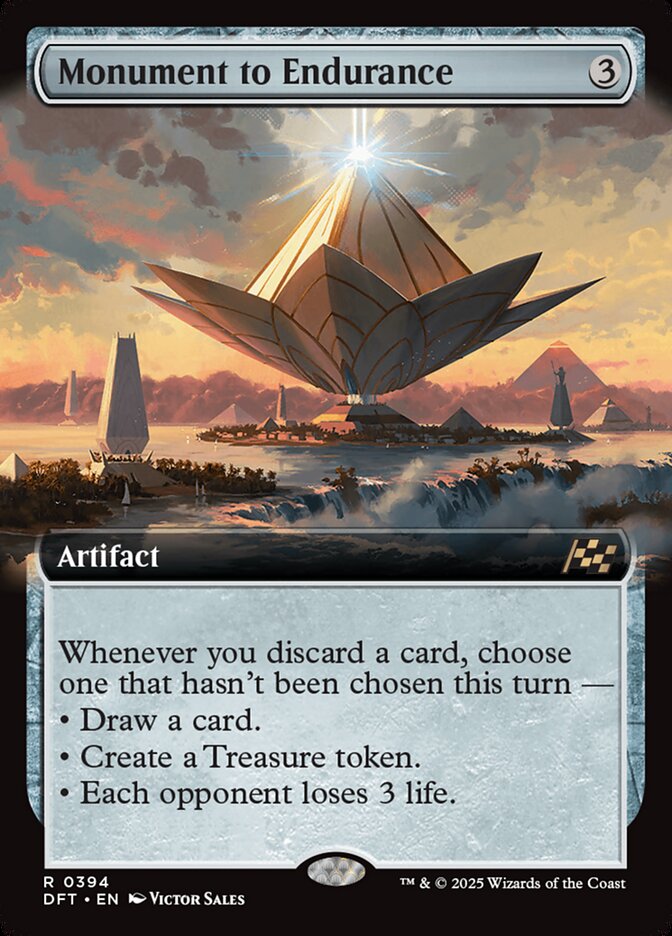 Monument to Endurance, Aetherdrift Card Art