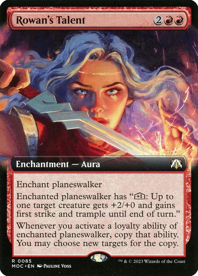 Rowan's Talent, March Of The Machine Commander Card Art