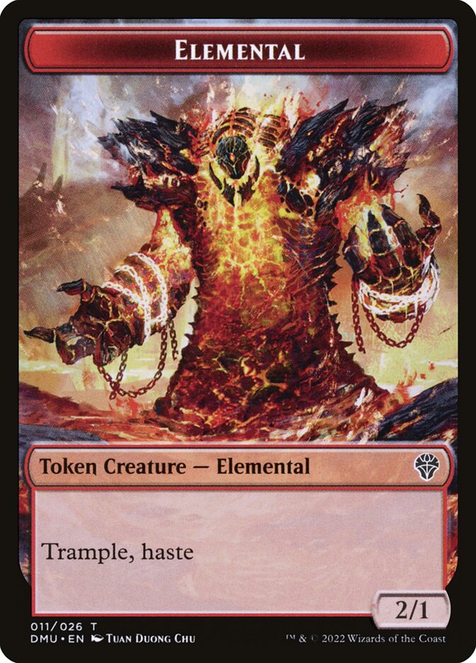 Elemental, Dominaria United Tokens Card Art