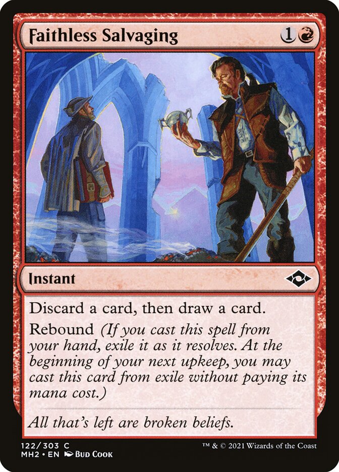 Faithless Salvaging, Modern Horizons 2 Card Art