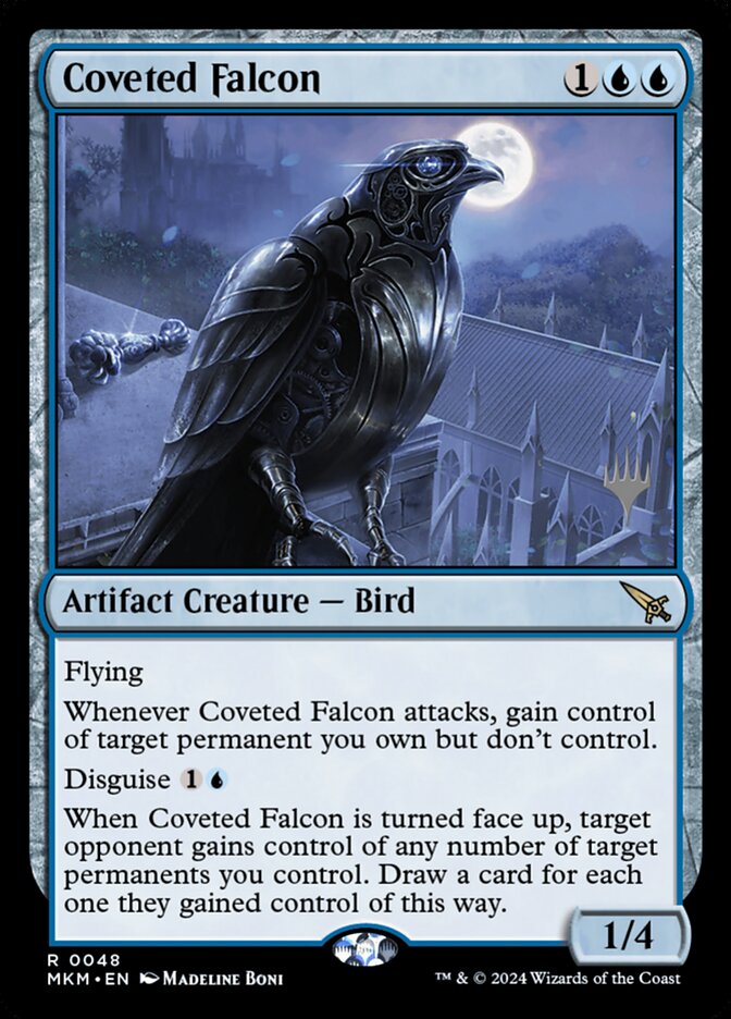 Coveted Falcon, Murders at karlov manor promos Card Art