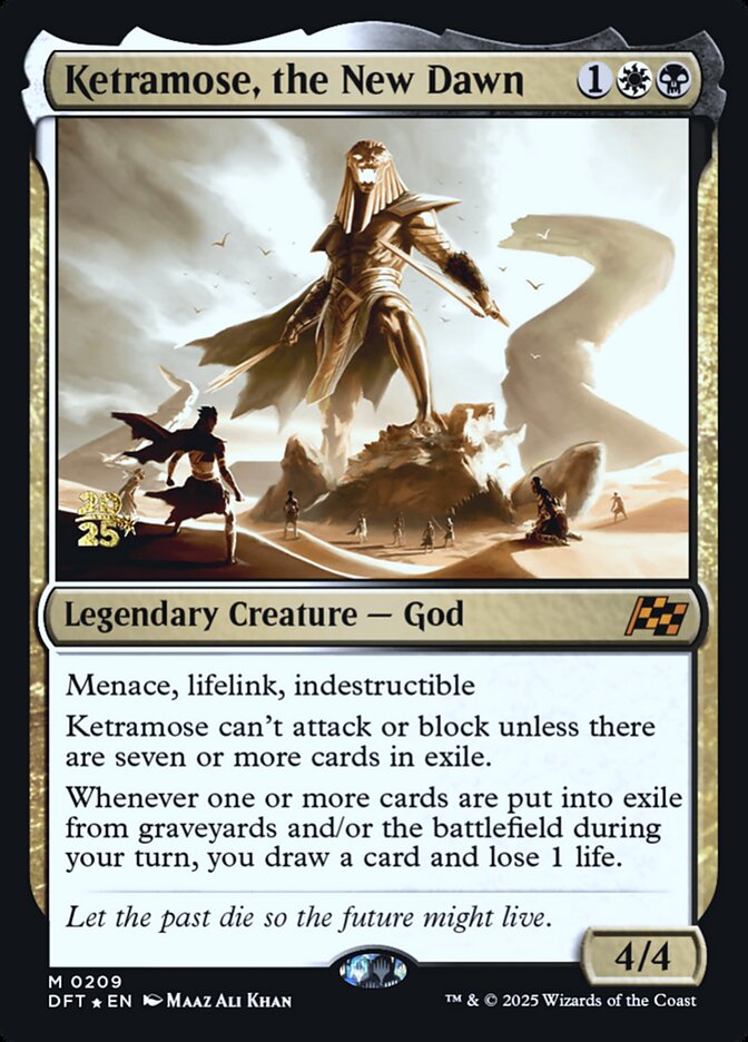 Ketramose, the New Dawn, Aetherdrift promos Card Art