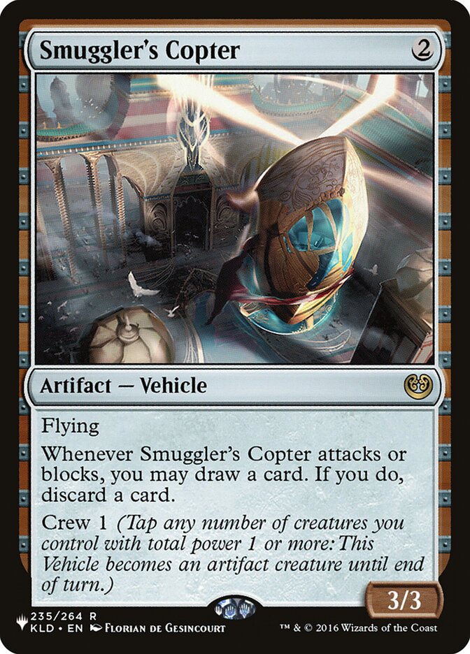 Smuggler's Copter, The List Card Art