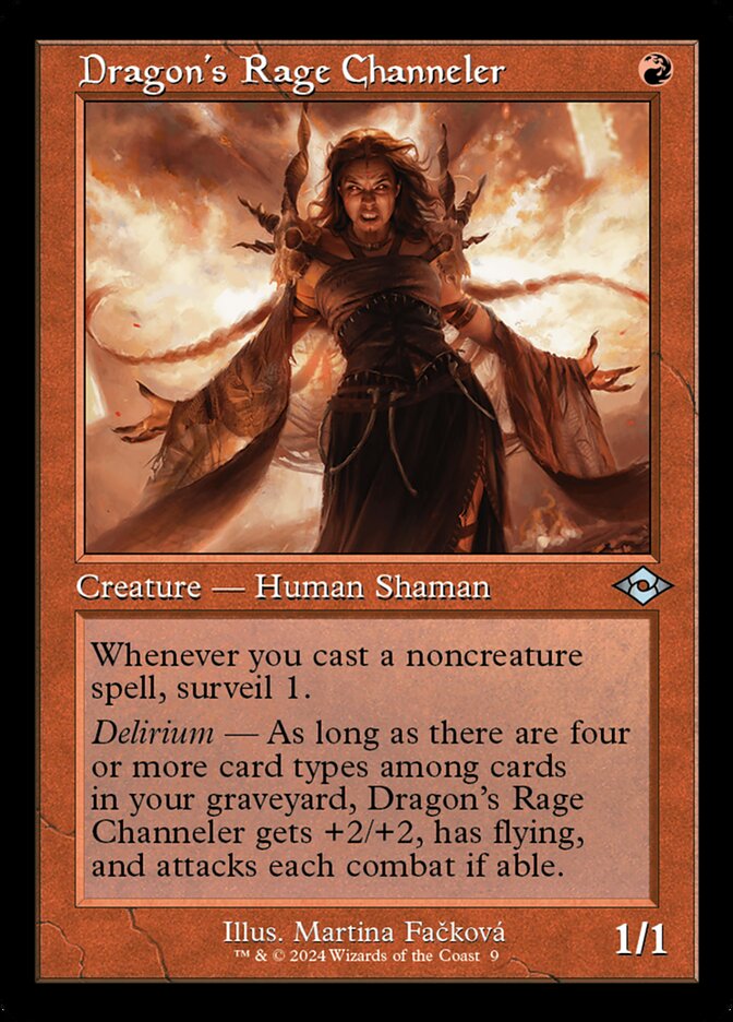 Dragon's Rage Channeler, Modern Horizons 2 Timeshifts Card Art