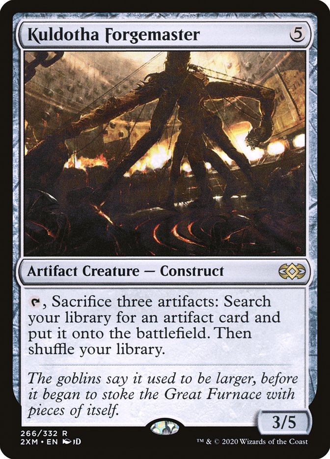 Kuldotha Forgemaster, Double masters Card Art