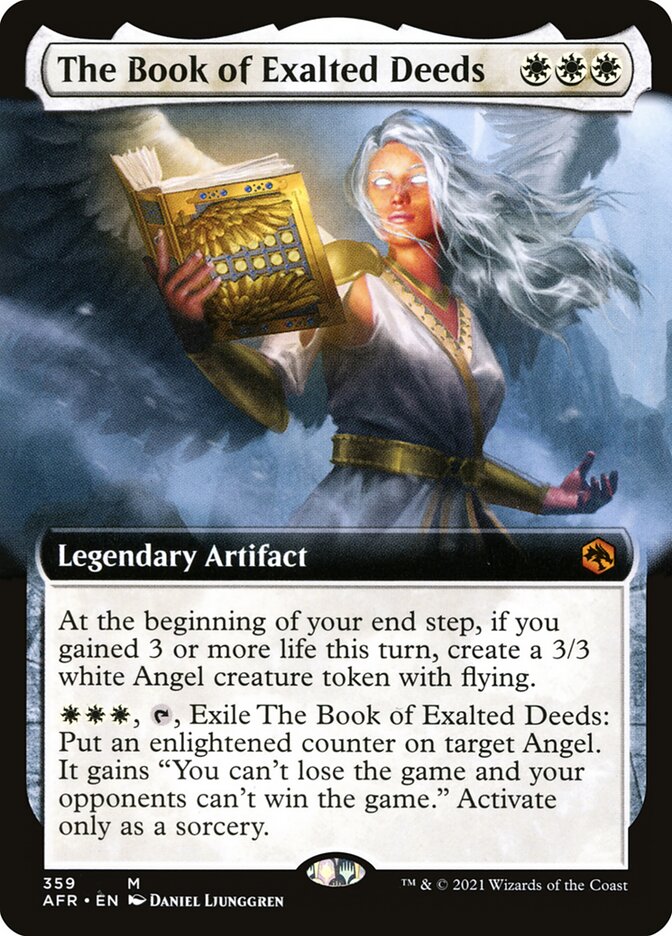 The Book of Exalted Deeds, Adventures In The Forgotten Realms Card Art