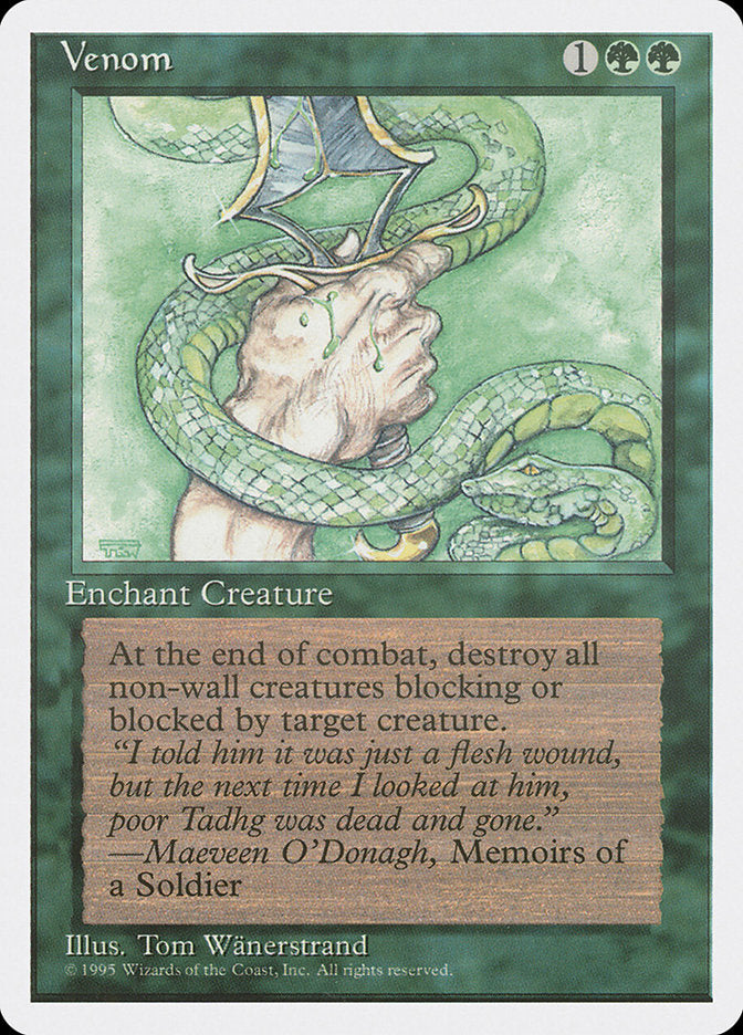 Venom, Fourth edition Card Art
