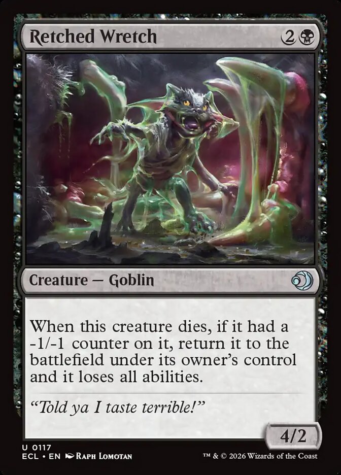Retched Wretch, Lorwyn Eclipsed Card Art