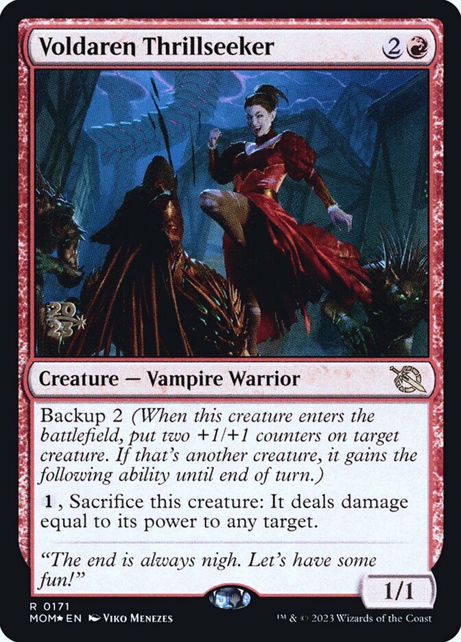 Voldaren Thrillseeker - Foil