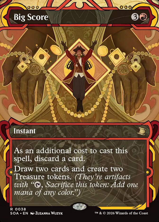 Big Score, Secrets Of Strixhaven Mystical Archive Card Art
