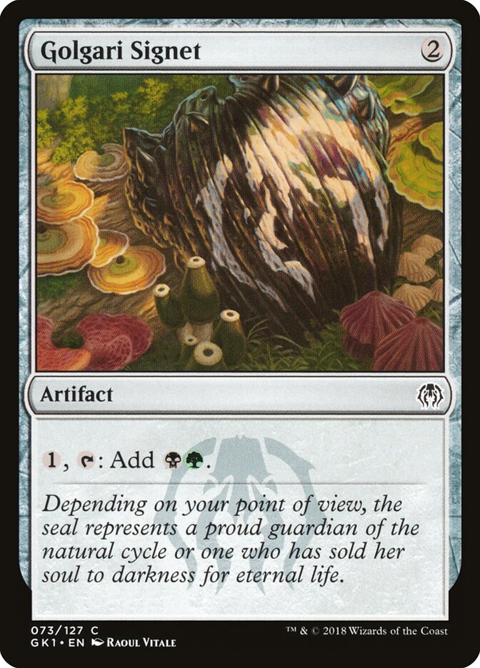 Golgari Signet, Grn Guild Kit Card Art