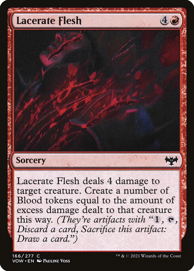 Lacerate Flesh, Innistrad: crimson vow Card Art