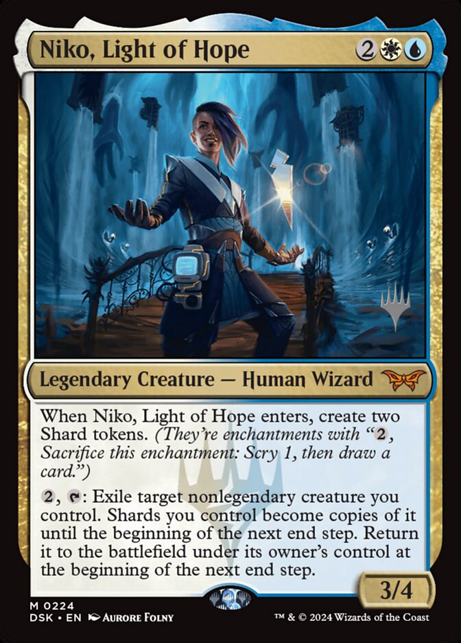 Niko, Light of Hope, Duskmourn: house of horror promos Card Art