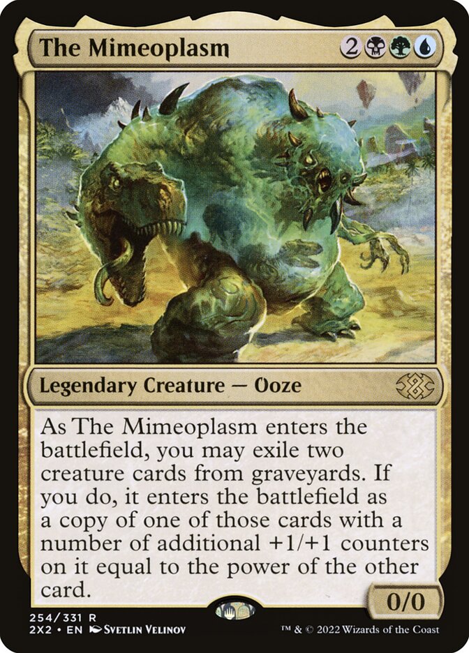 The Mimeoplasm, Double masters 2022 Card Art