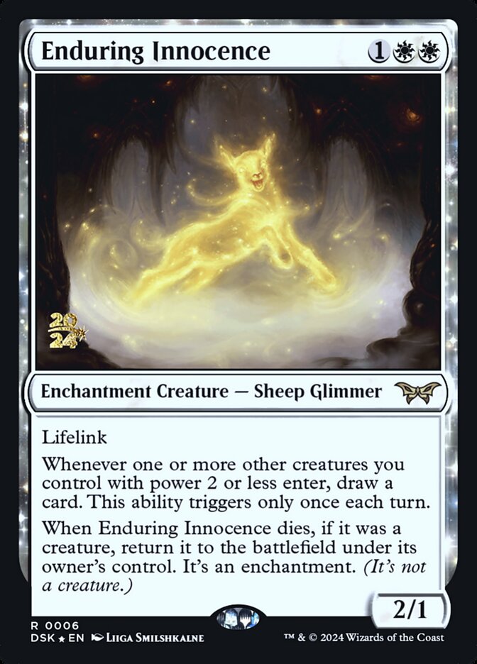 Enduring Innocence, Duskmourn: house of horror promos Card Art